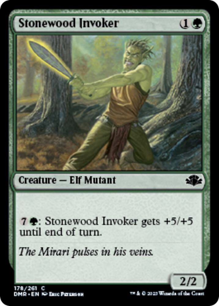 Stonewood Invoker [Dominaria Remastered] 178