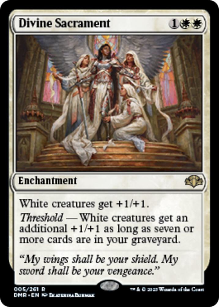 Divine Sacrament [Dominaria Remastered] 5
