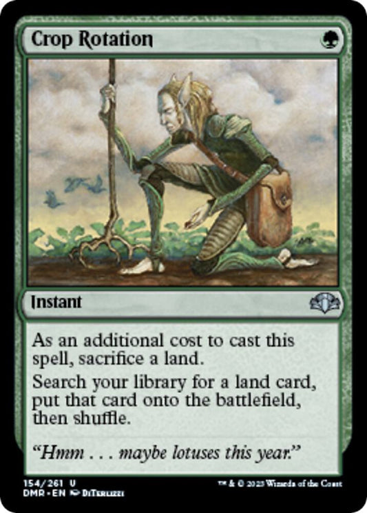 Crop Rotation [Dominaria Remastered] 154