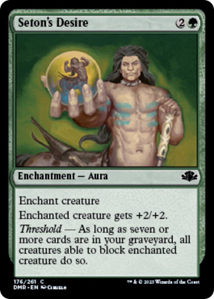 Seton's Desire [Dominaria Remastered] 176