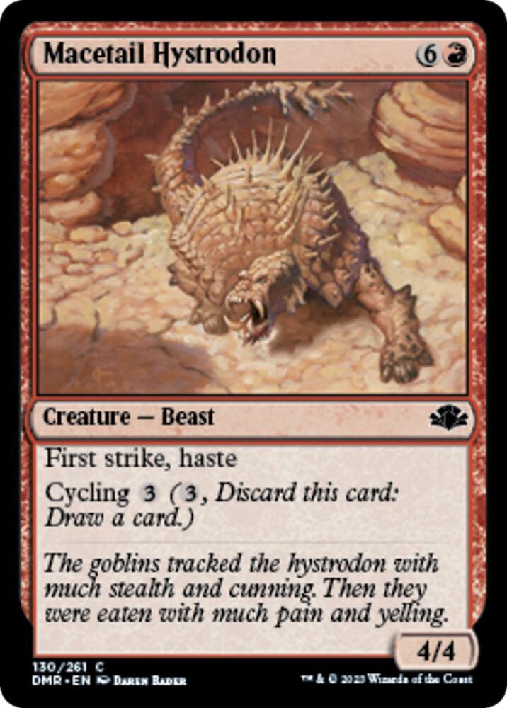 Macetail Hystrodon [Dominaria Remastered] 130