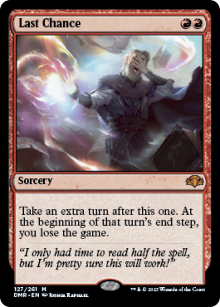 Last Chance [Dominaria Remastered] 127