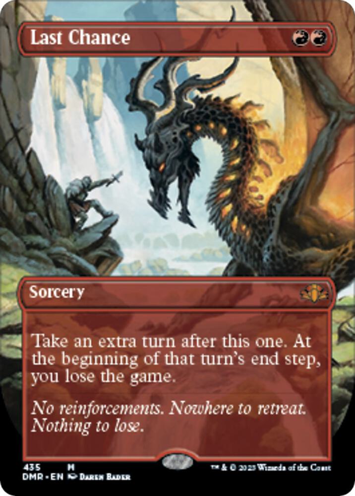 Last Chance (Borderless) [Dominaria Remastered] 435