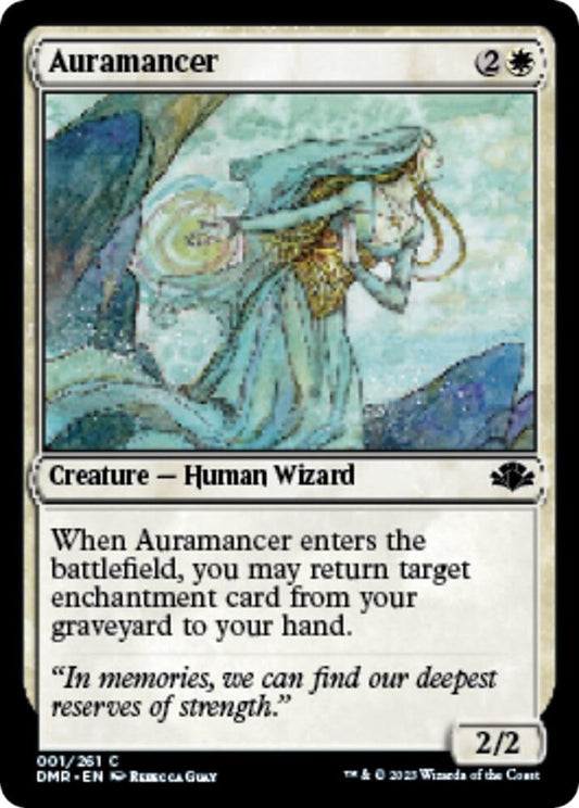 Auramancer [Dominaria Remastered] 1