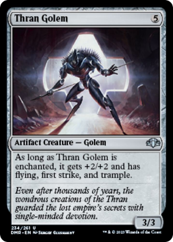 Thran Golem [Dominaria Remastered] 234