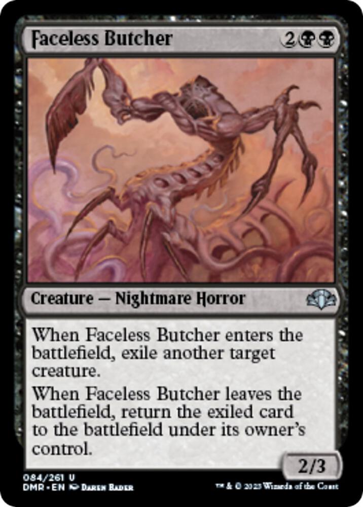 Faceless Butcher [Dominaria Remastered] 84