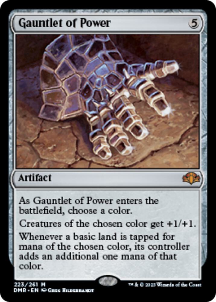 Gauntlet of Power [Dominaria Remastered] 223