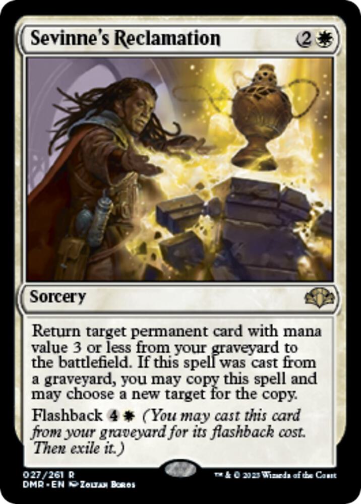 Sevinne's Reclamation [Dominaria Remastered] 27