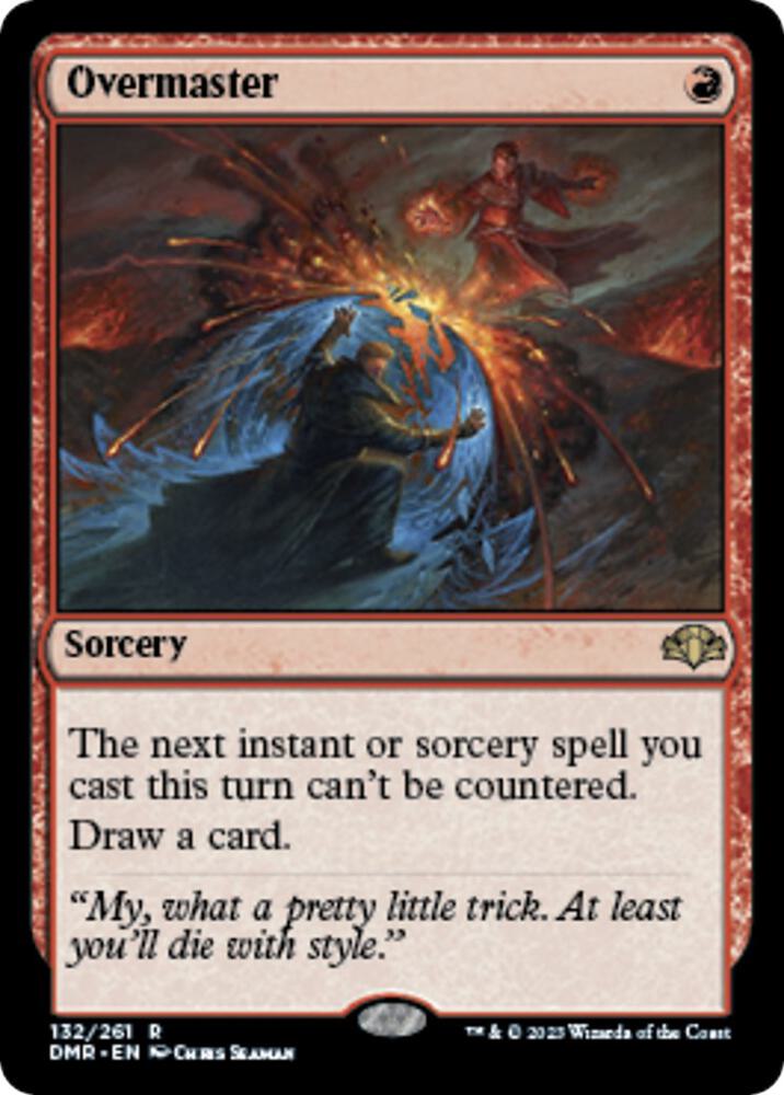 Overmaster [Dominaria Remastered] 132