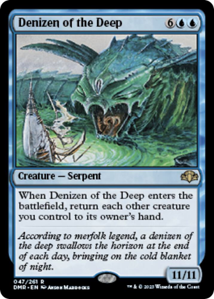 Denizen of the Deep [Dominaria Remastered] 47