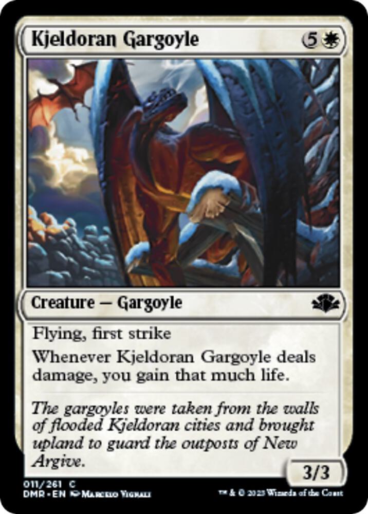 Kjeldoran Gargoyle [Dominaria Remastered] 11
