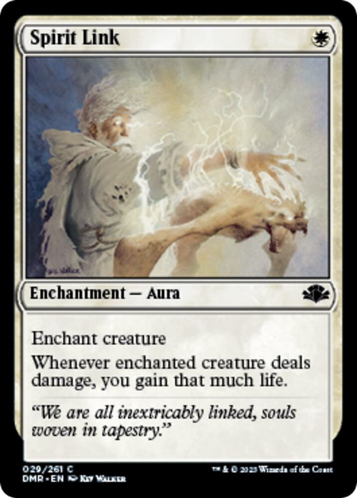 Spirit Link [Dominaria Remastered] 29