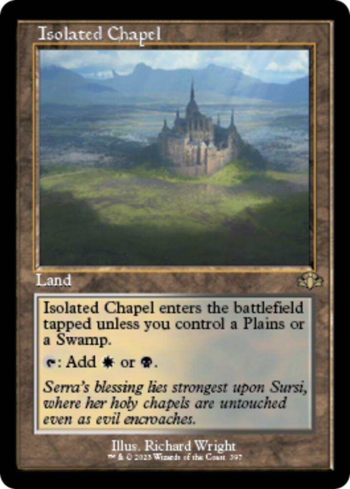 Isolated Chapel (Retro Frame) [Dominaria Remastered] 397