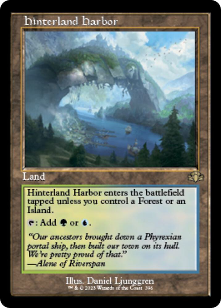 Hinterland Harbor (Retro Frame) [Dominaria Remastered] 396