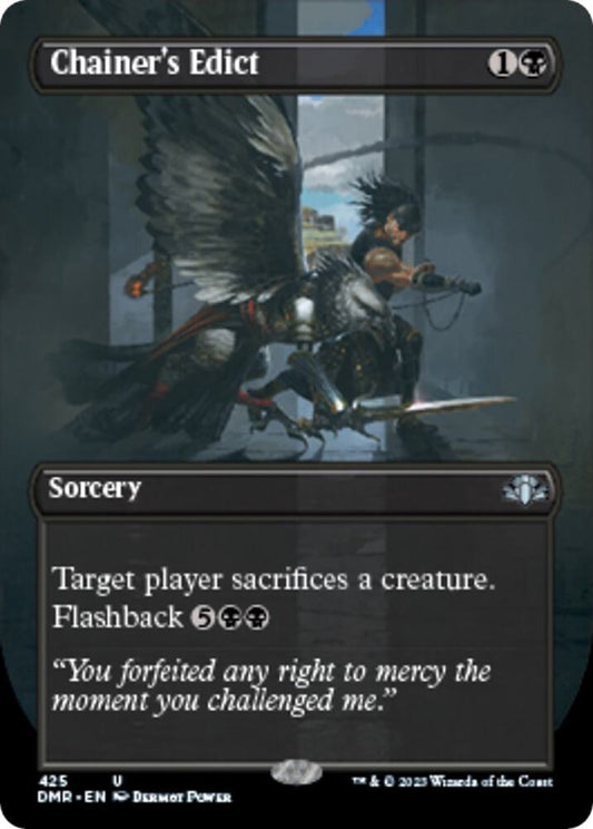 Chainer's Edict (Borderless) [Dominaria Remastered] 425