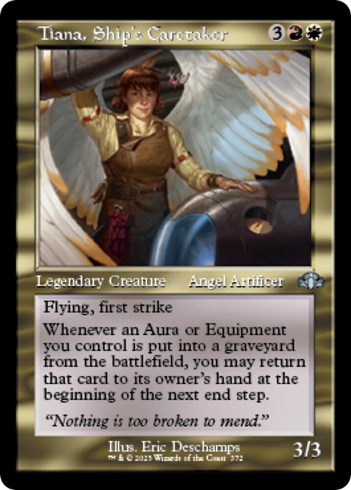 Tiana, Ship's Caretaker (Retro Frame) [Dominaria Remastered] 372