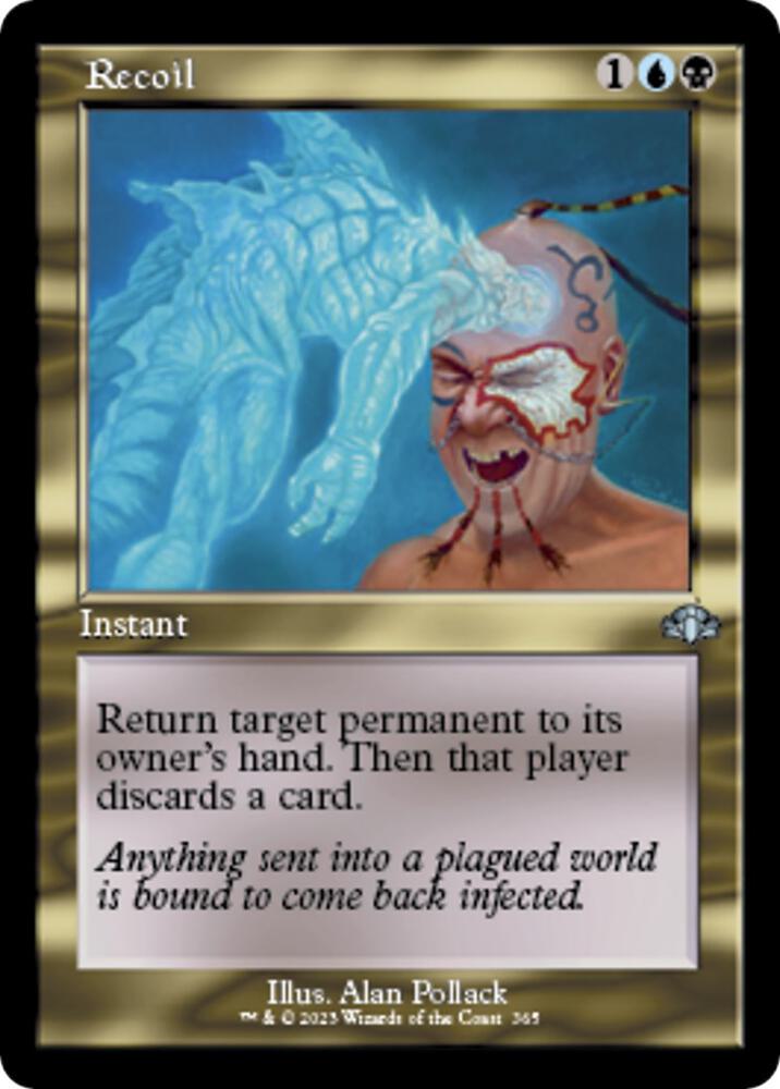 Recoil (Retro Frame) [Dominaria Remastered] 365
