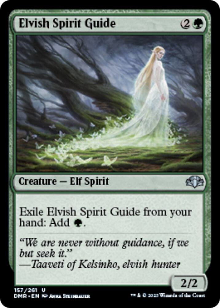 Elvish Spirit Guide [Dominaria Remastered] 157