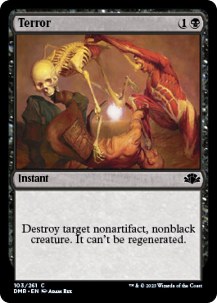 Terror [Dominaria Remastered] 103