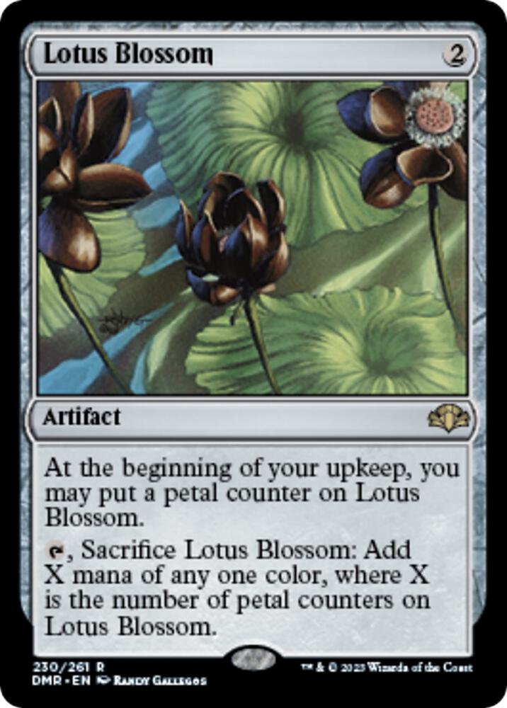 Lotus Blossom [Dominaria Remastered] 230