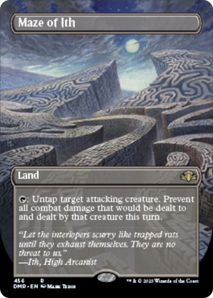 Maze of Ith (Borderless) [Dominaria Remastered] 456