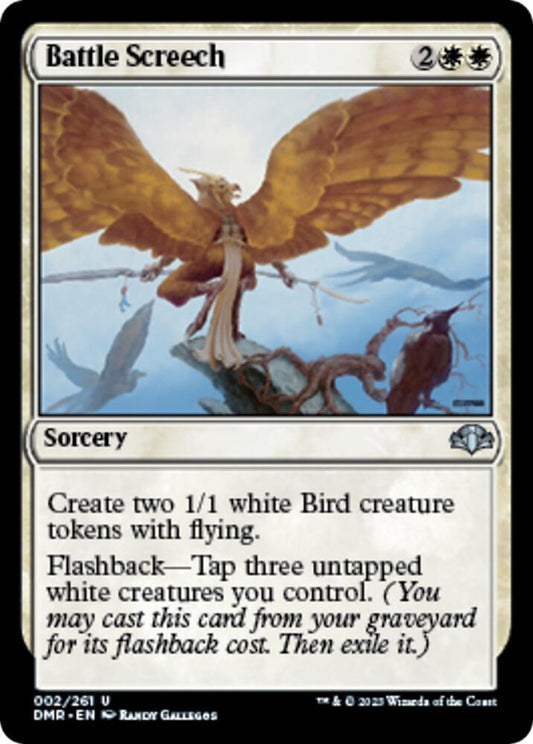 Battle Screech [Dominaria Remastered] 2