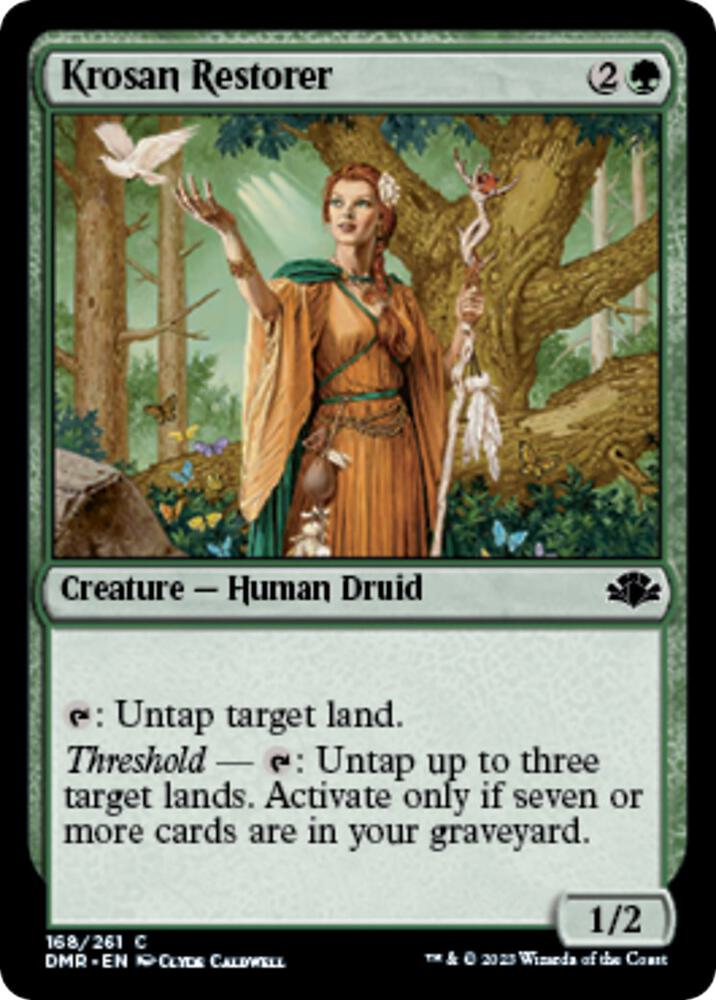 Krosan Restorer [Dominaria Remastered] 168