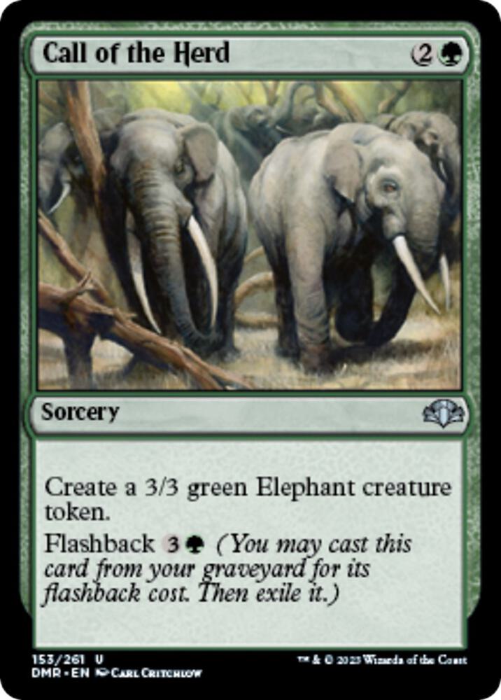 Call of the Herd [Dominaria Remastered] 153