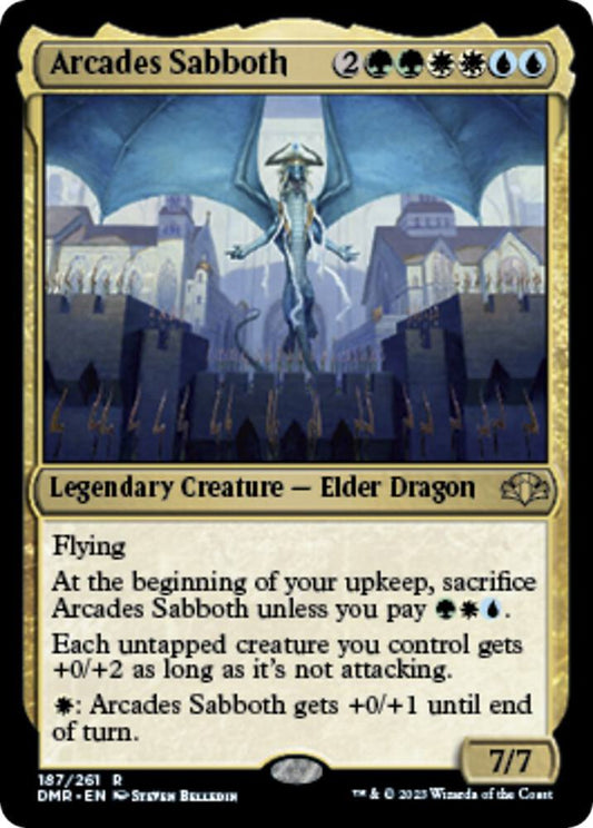 Arcades Sabboth [Dominaria Remastered] 187