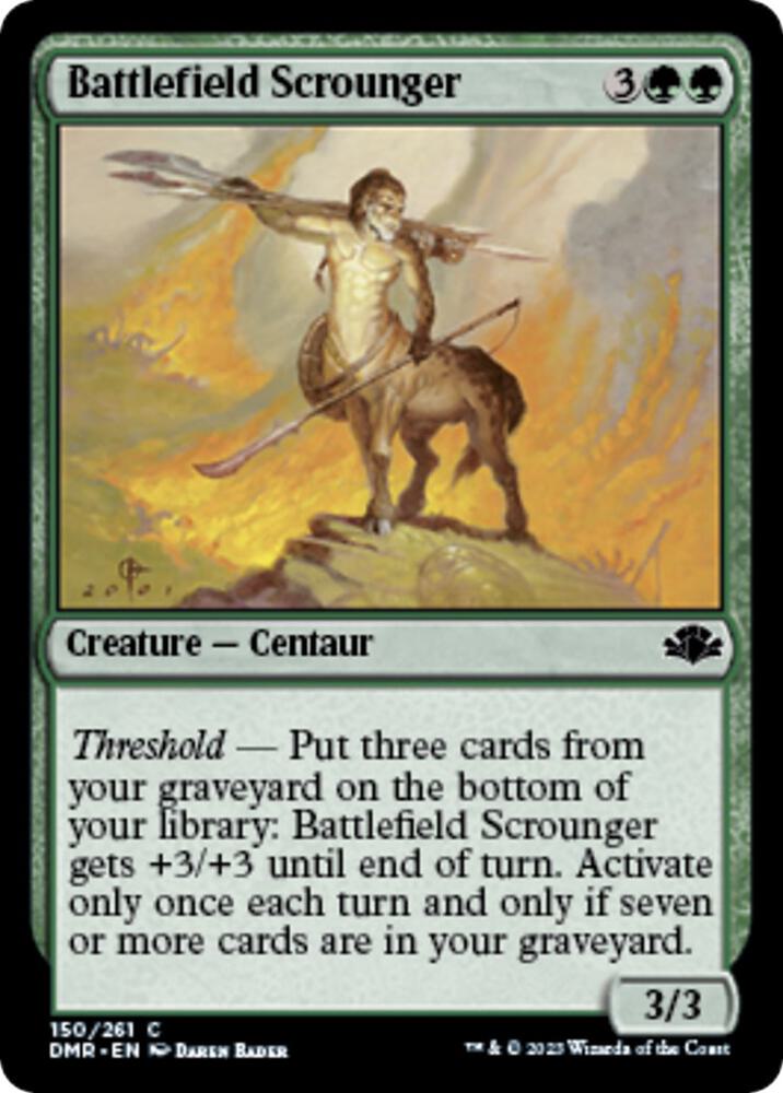 Battlefield Scrounger [Dominaria Remastered] 150