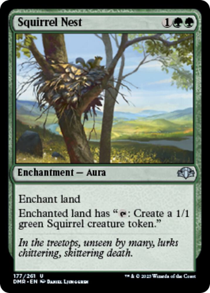 Squirrel Nest [Dominaria Remastered] 177