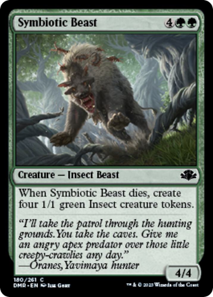 Symbiotic Beast [Dominaria Remastered] 180