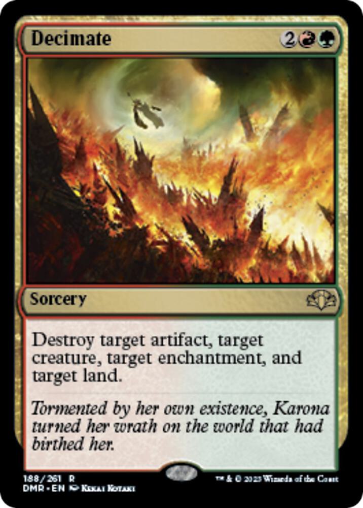 Decimate [Dominaria Remastered] 188