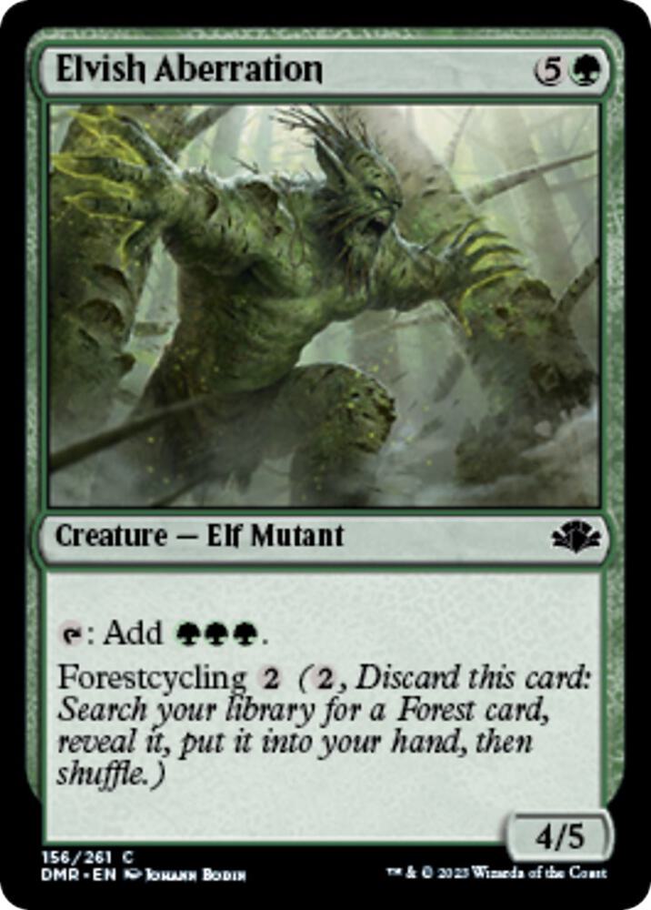 Elvish Aberration [Dominaria Remastered] 156