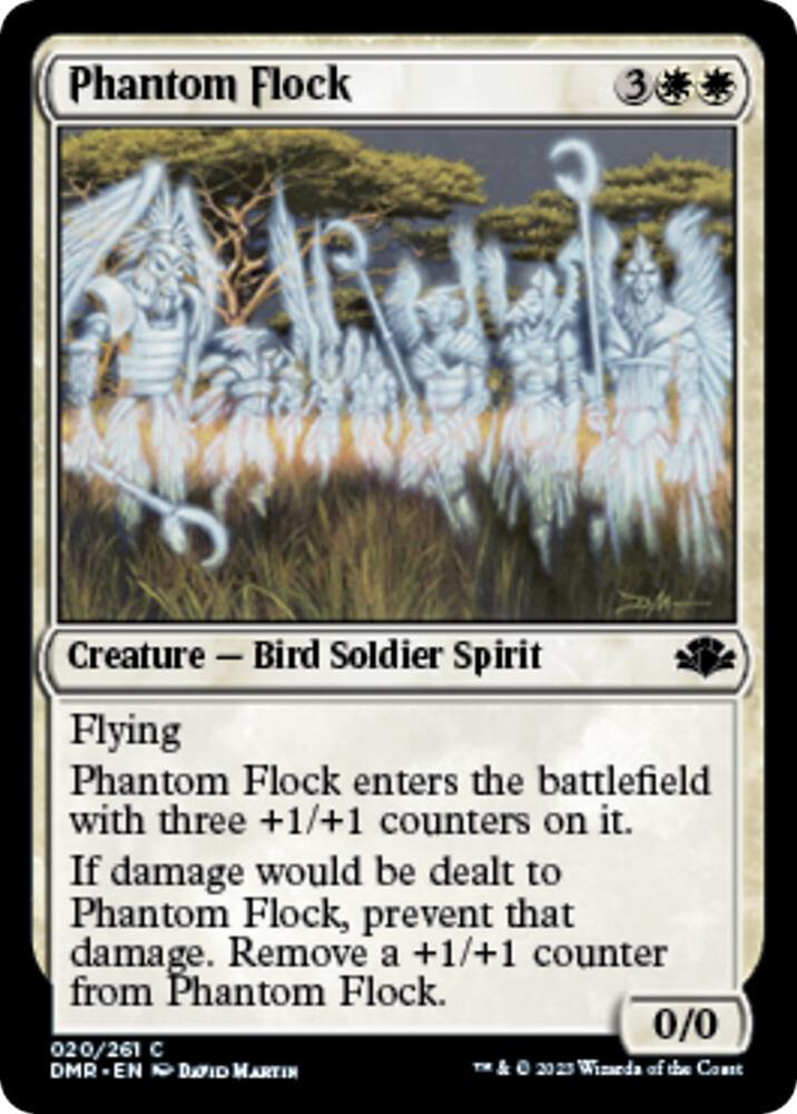 Phantom Flock [Dominaria Remastered] 20
