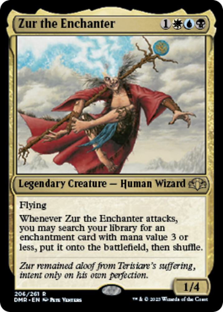 Zur the Enchanter [Dominaria Remastered] 206