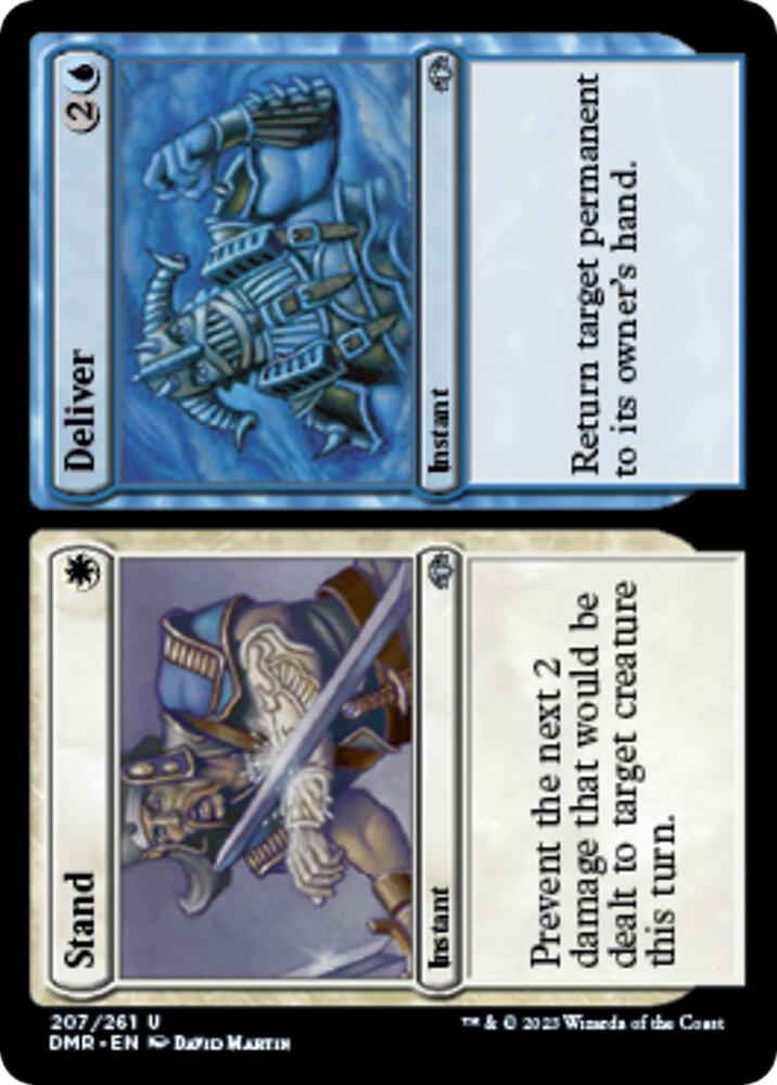 Stand // Deliver [Dominaria Remastered] 207