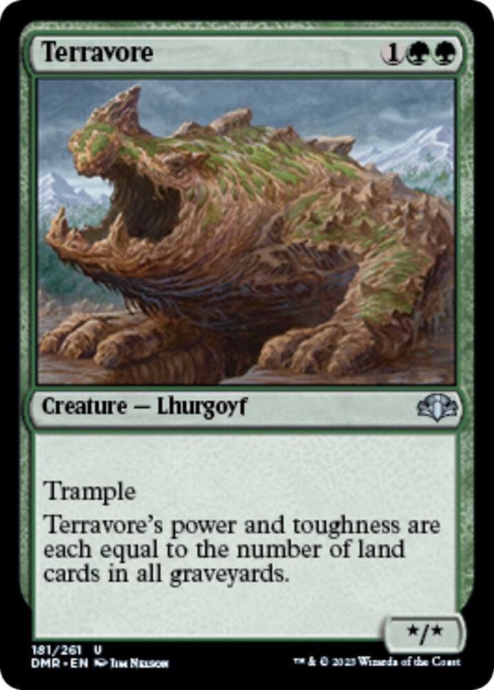 Terravore [Dominaria Remastered] 181