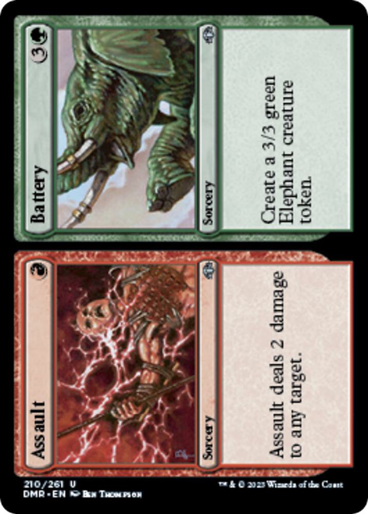 Assault // Battery [Dominaria Remastered] 210