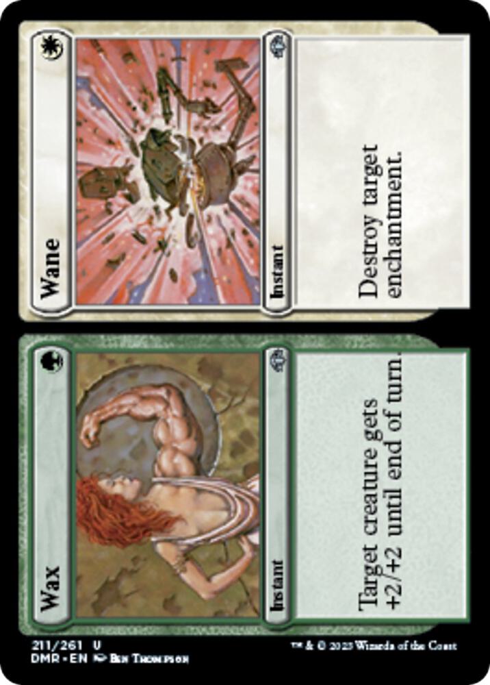 Wax // Wane [Dominaria Remastered] 211