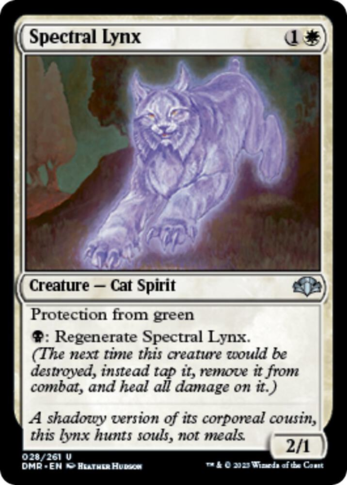 Spectral Lynx [Dominaria Remastered] 28