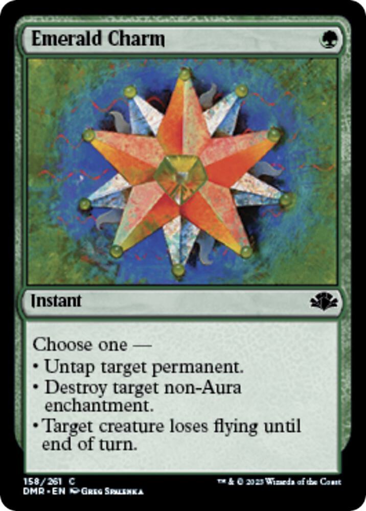 Emerald Charm [Dominaria Remastered] 158