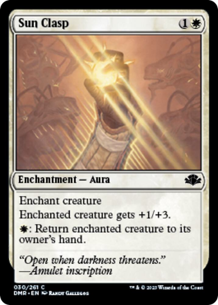 Sun Clasp [Dominaria Remastered] 30