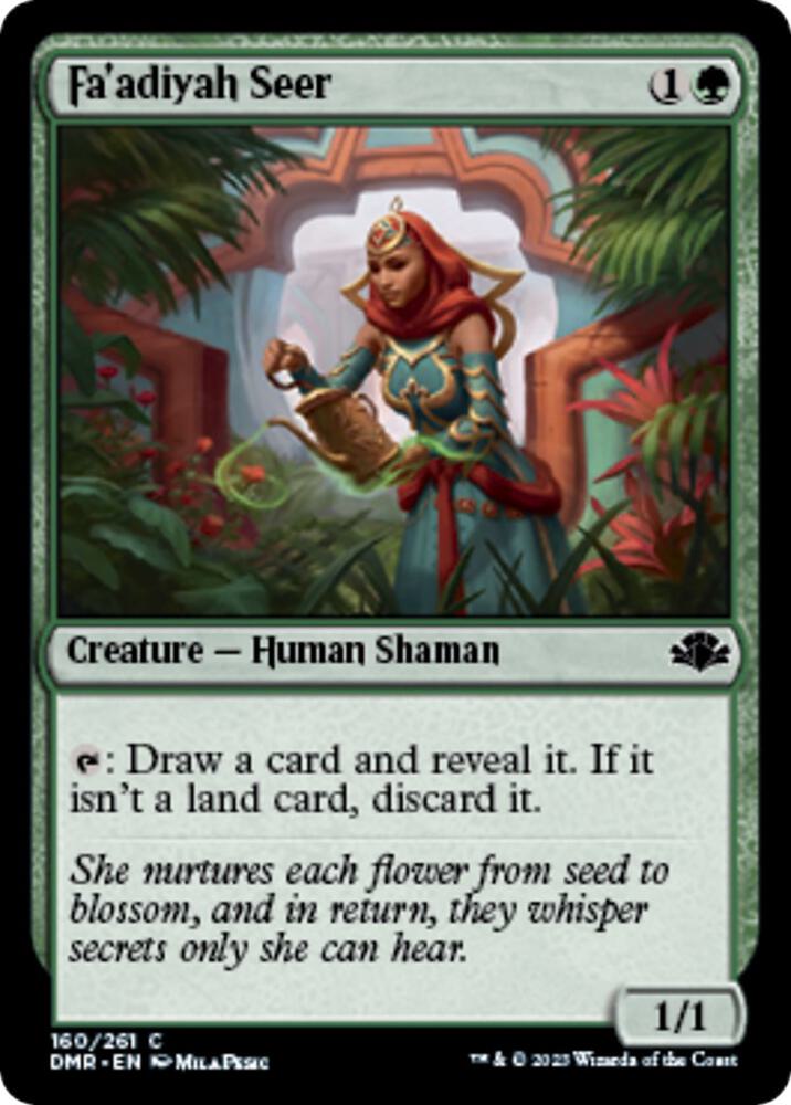 Fa'adiyah Seer [Dominaria Remastered] 160