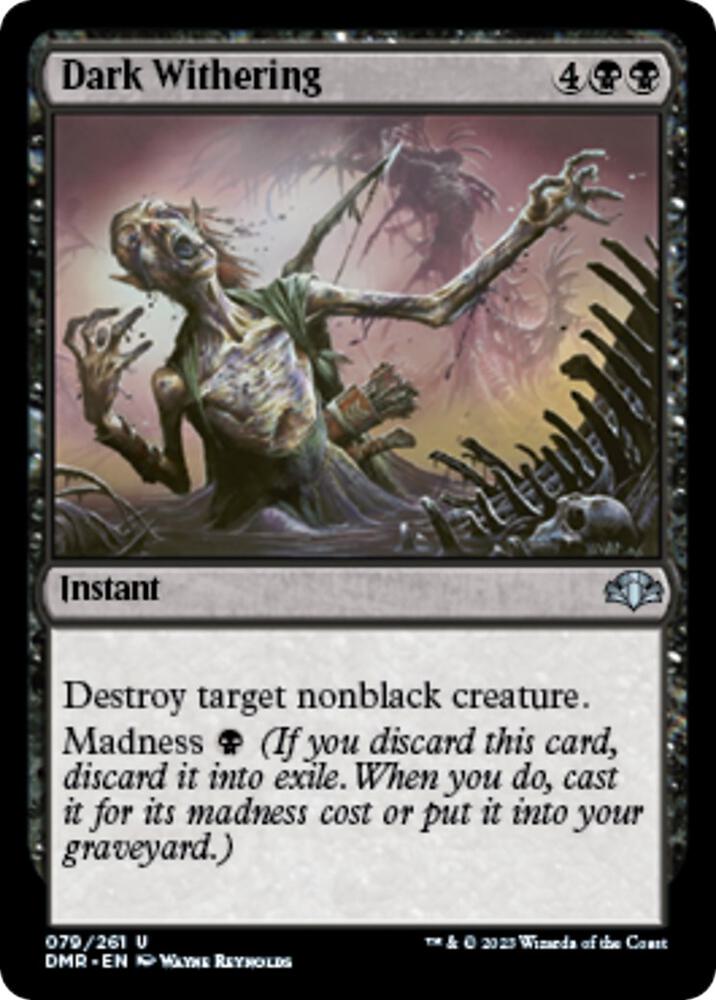 Dark Withering [Dominaria Remastered] 79
