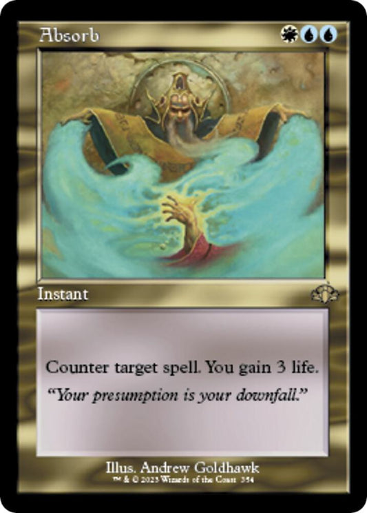 Absorb (Retro Frame) [Dominaria Remastered] 354