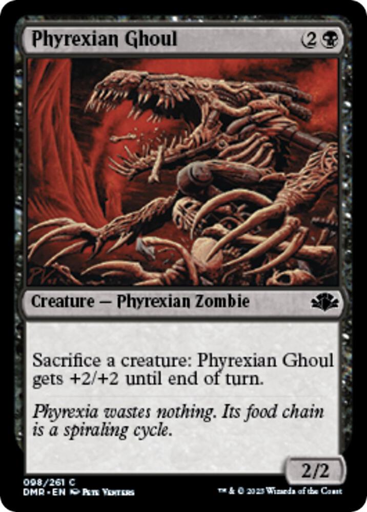 Phyrexian Ghoul [Dominaria Remastered] 98