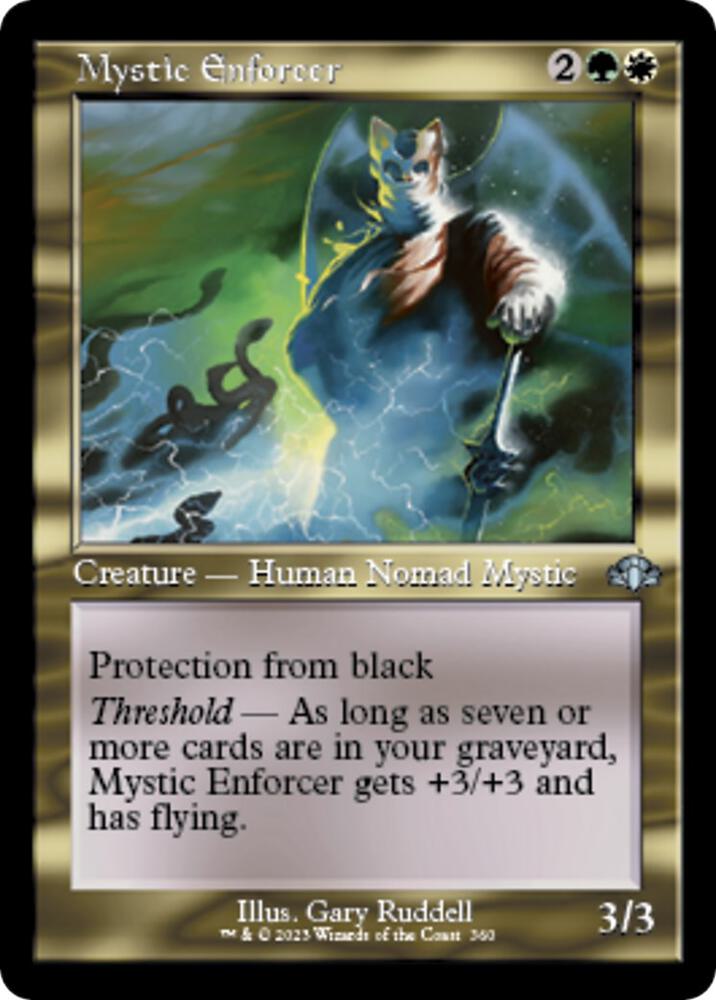 Mystic Enforcer (Retro Frame) [Dominaria Remastered] 360