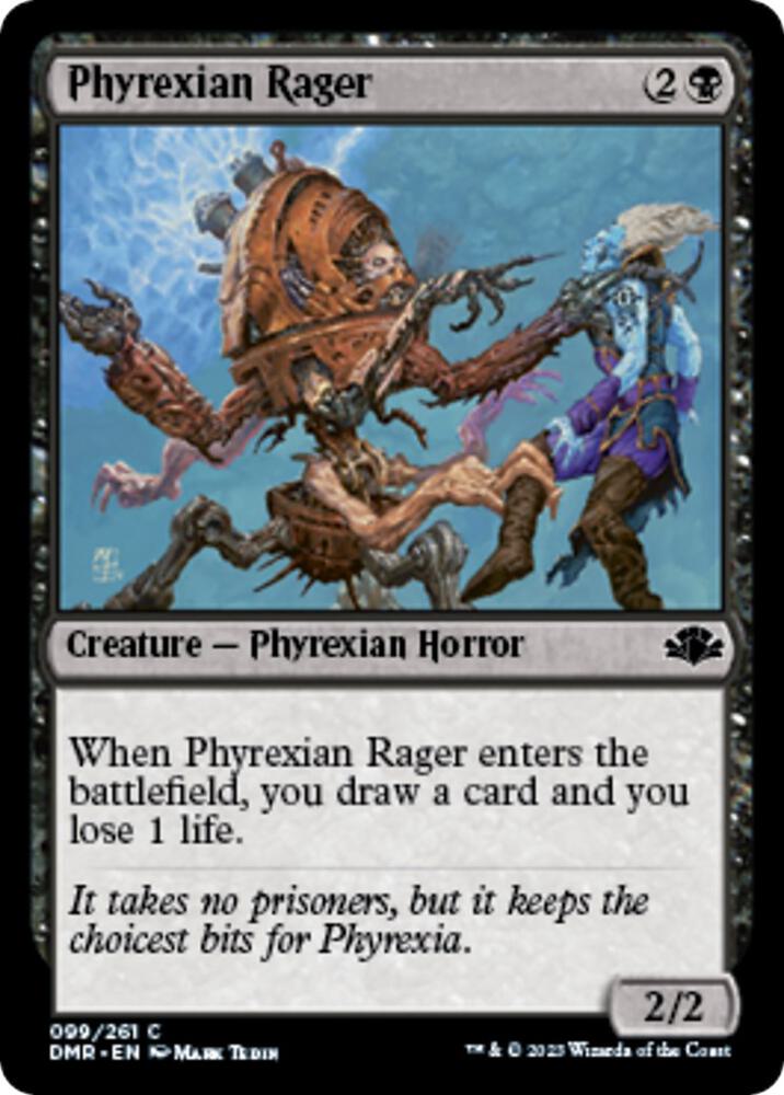 Phyrexian Rager [Dominaria Remastered] 99