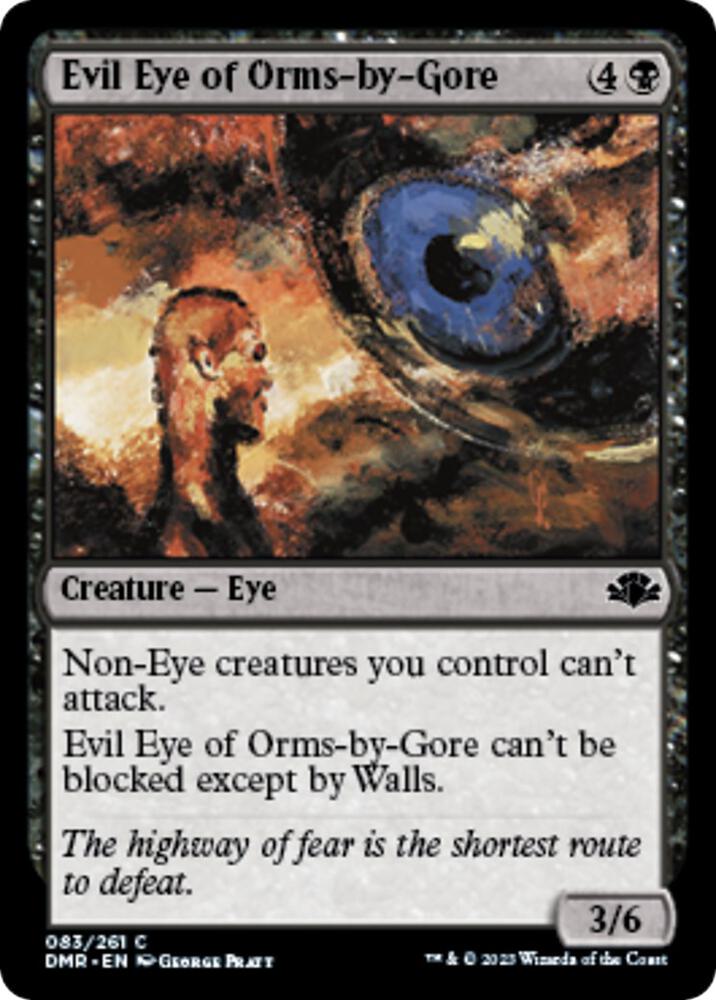 Evil Eye of Orms-by-Gore [Dominaria Remastered] 83